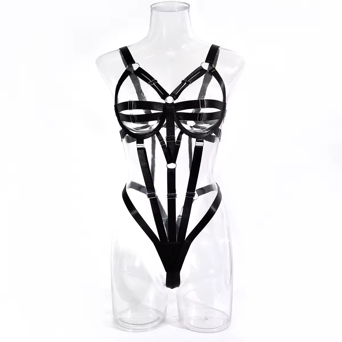 Kit Cena Proibida – Body Dominatrix + Chicote com Plug