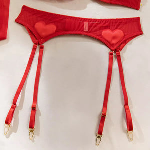Conjunto Corações Vermelhos – Doce, Sensual e Apaixonante