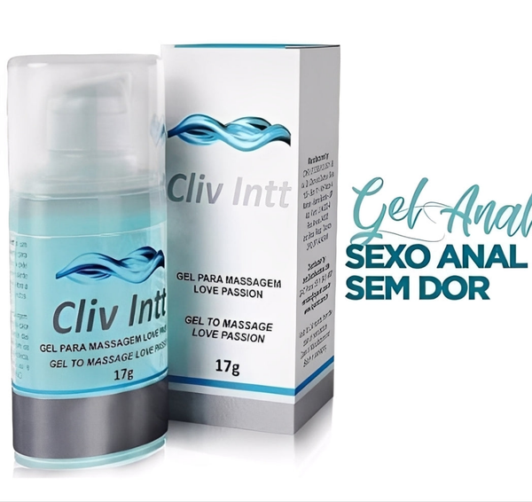 Gel Íntimo Facilitador Cliv Intt 17g | Sexo Anal Sem Dor, Mais Prazer e Conforto