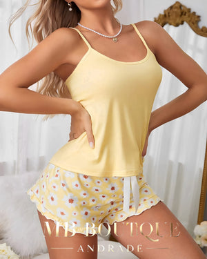 BabyDoll Floral Suave – Conforto e Elegância para Noites Tranquilas e Especiais