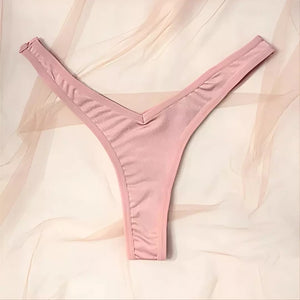 Calcinha Fio Dental Feminina em Spandex - P ao GG