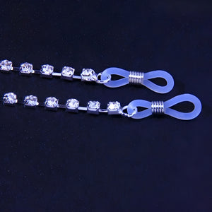 Colar de Peito Luxo com Correntes de Strass e Pedra Central - Glamour e Sensualidade da Coleção Gold