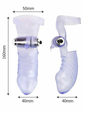 Vibrador para Ponto G com Mini Bullet - Estimulação Intensa e Prazer Imediato