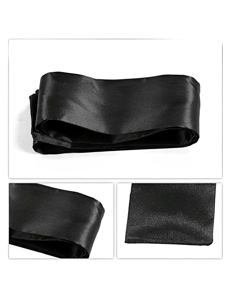 Kit BDSM com Cinta de Suspensão e Venda para Olhos - Liberdade para Explorar Fantasias