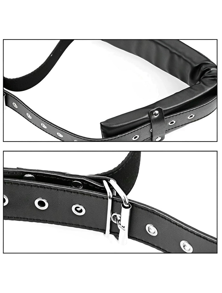 Kit BDSM com Cinta de Suspensão e Venda para Olhos - Liberdade para Explorar Fantasias
