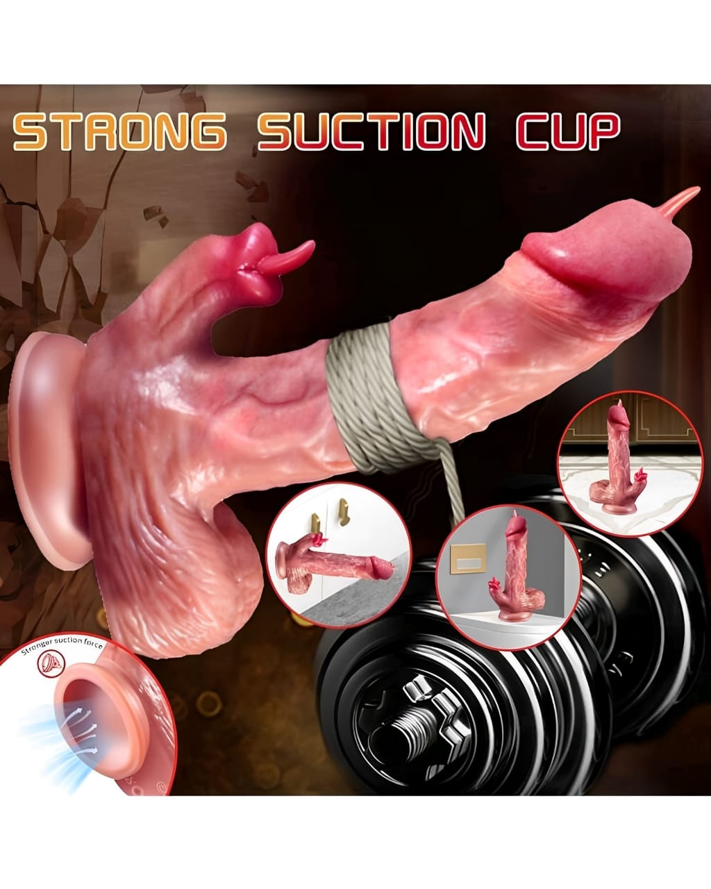 Base de ventosa do vibrador
