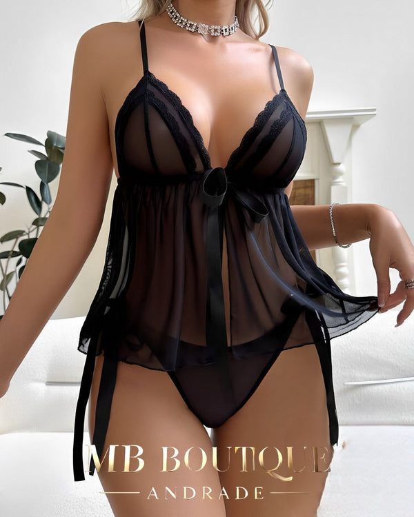 Conjunto de Tule e Renda - Leveza e Sensualidade com Máximo Conforto