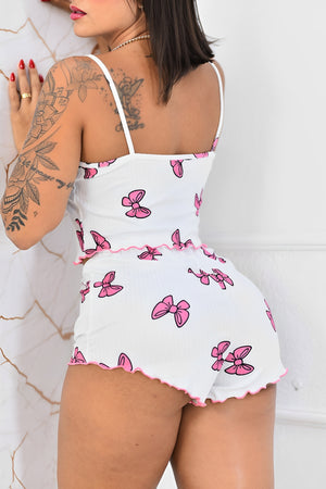 BabyDoll Laços Rosas - Fofo, Feminino e Extremamente Confortável