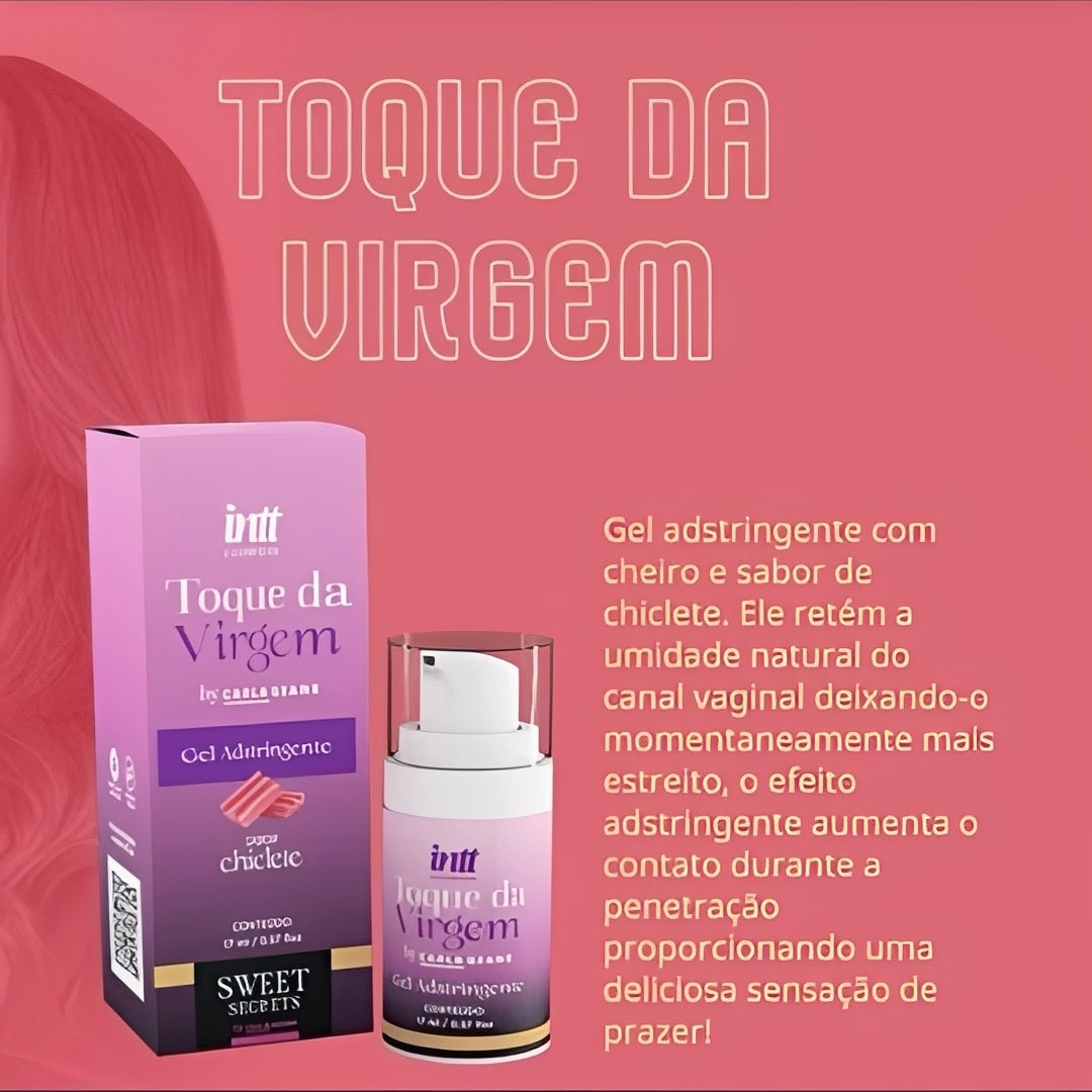 Gel Íntimo Toque da Virgem INTT Chiclete 17 ml