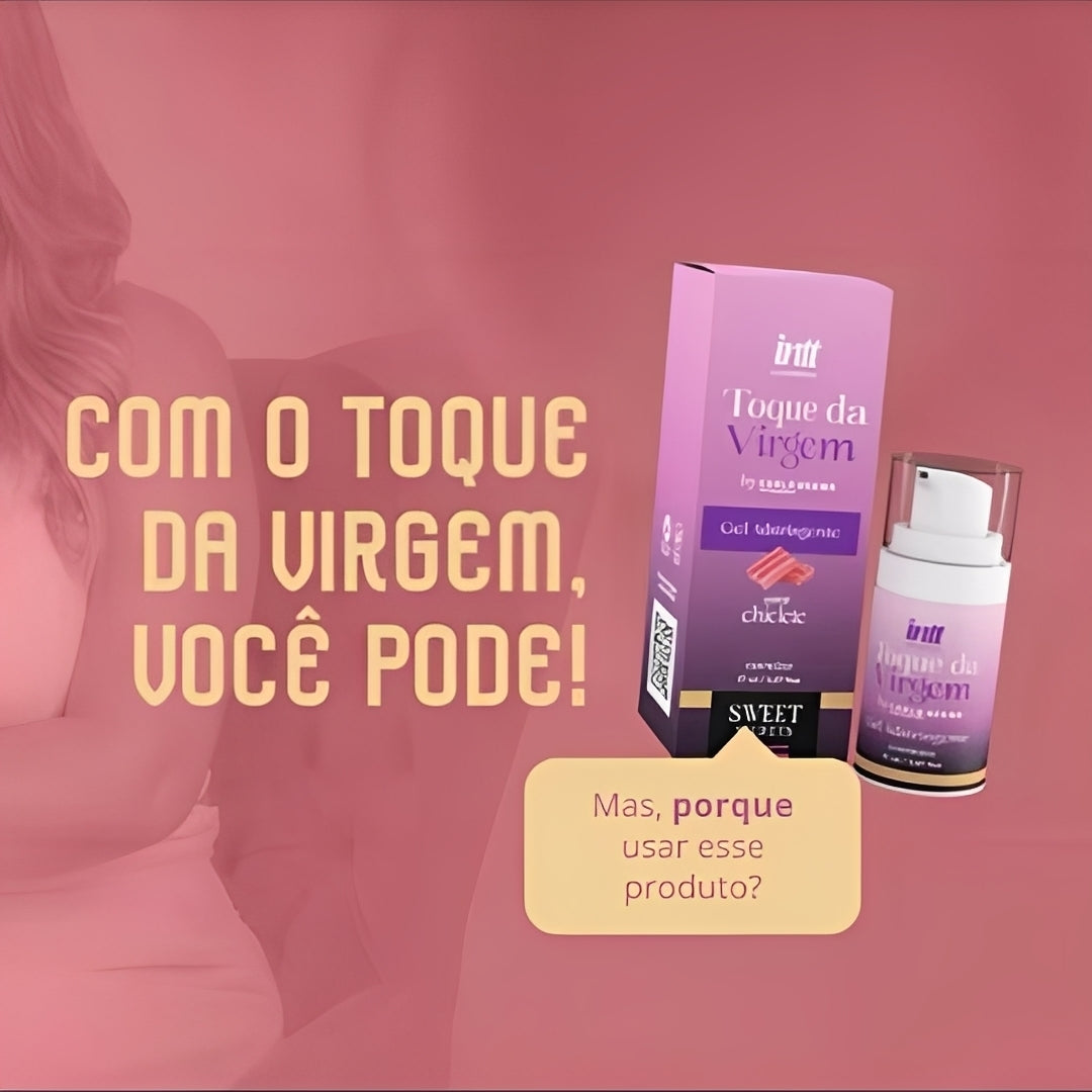 Gel Íntimo Toque da Virgem INTT Chiclete 17 ml