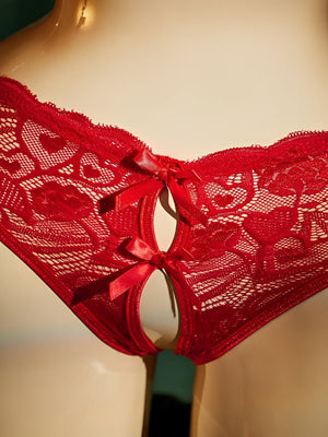 Calcinha de Renda com Coração e Pérolas — MB Andrade Boutique — foto 6