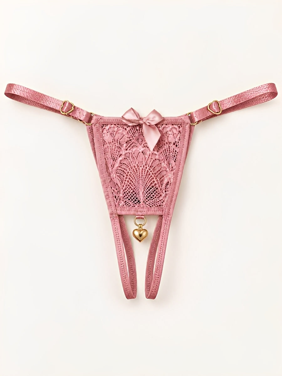 Kit 3 Calcinhas de Renda com Abertura e Coração Flechado — MB Andrade Boutique — foto 5