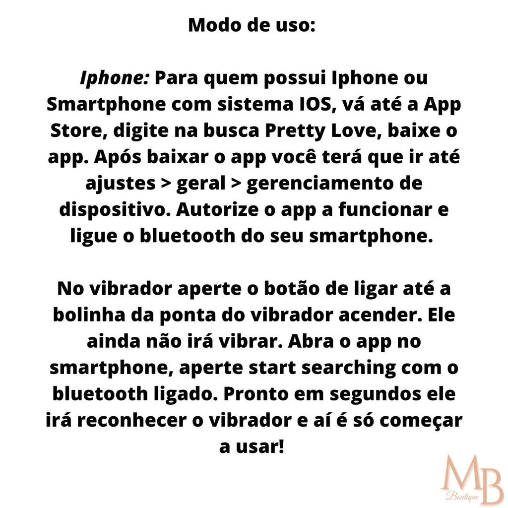 Vibrador Bluetooth Feminino com controle por celular à distância com 12 modos de vibração