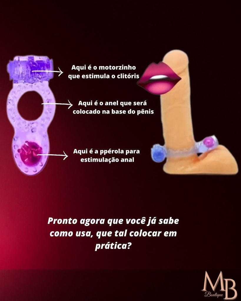 Kit Anel para membro + Lubrificante neutro