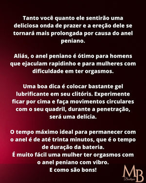 Kit Anel para membro + Lubrificante neutro