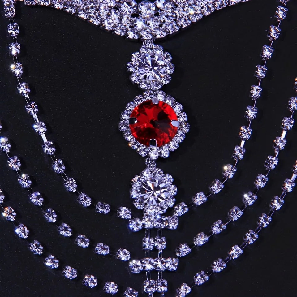 Calcinha sexy de strass