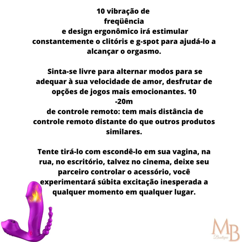 Suck 3 em 1 - com controle remoto