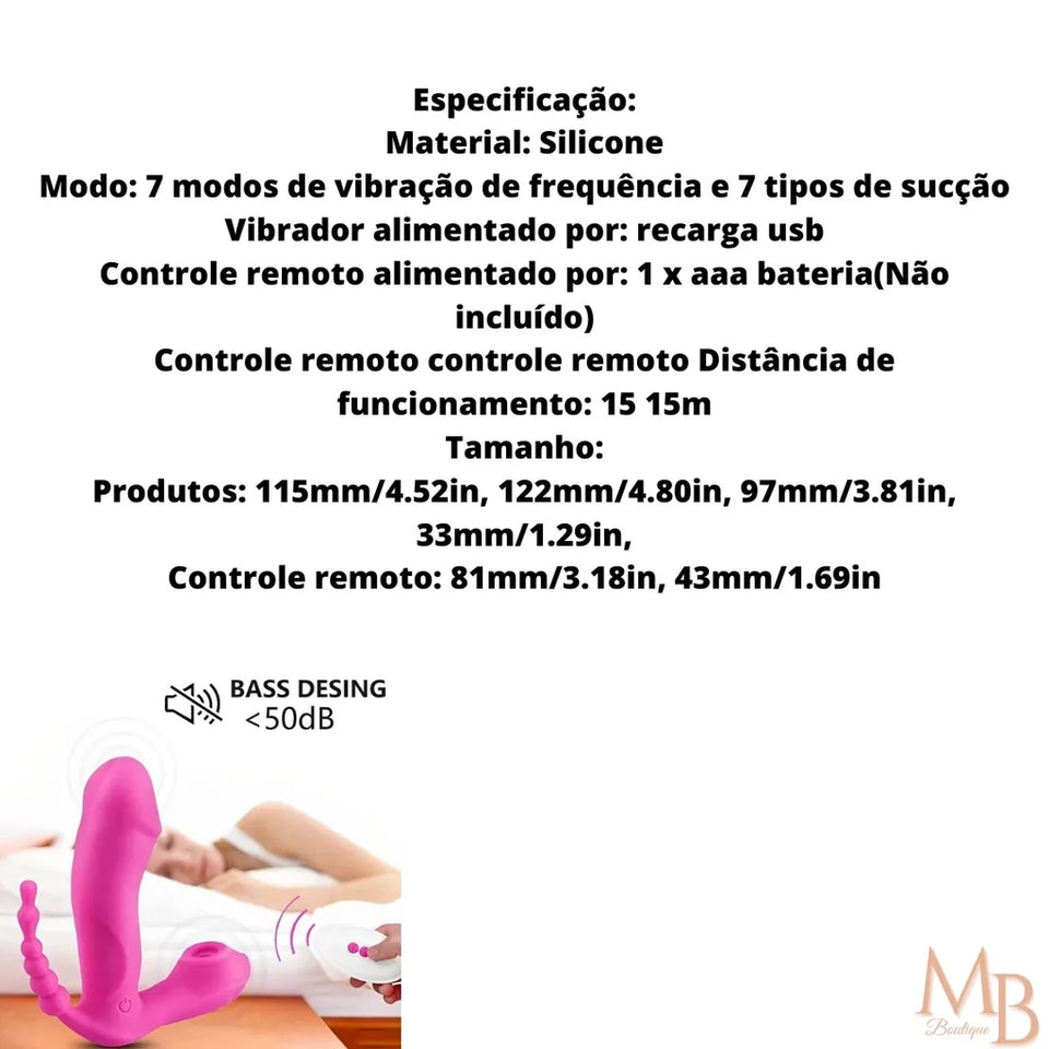 Suck 3 em 1 - com controle remoto