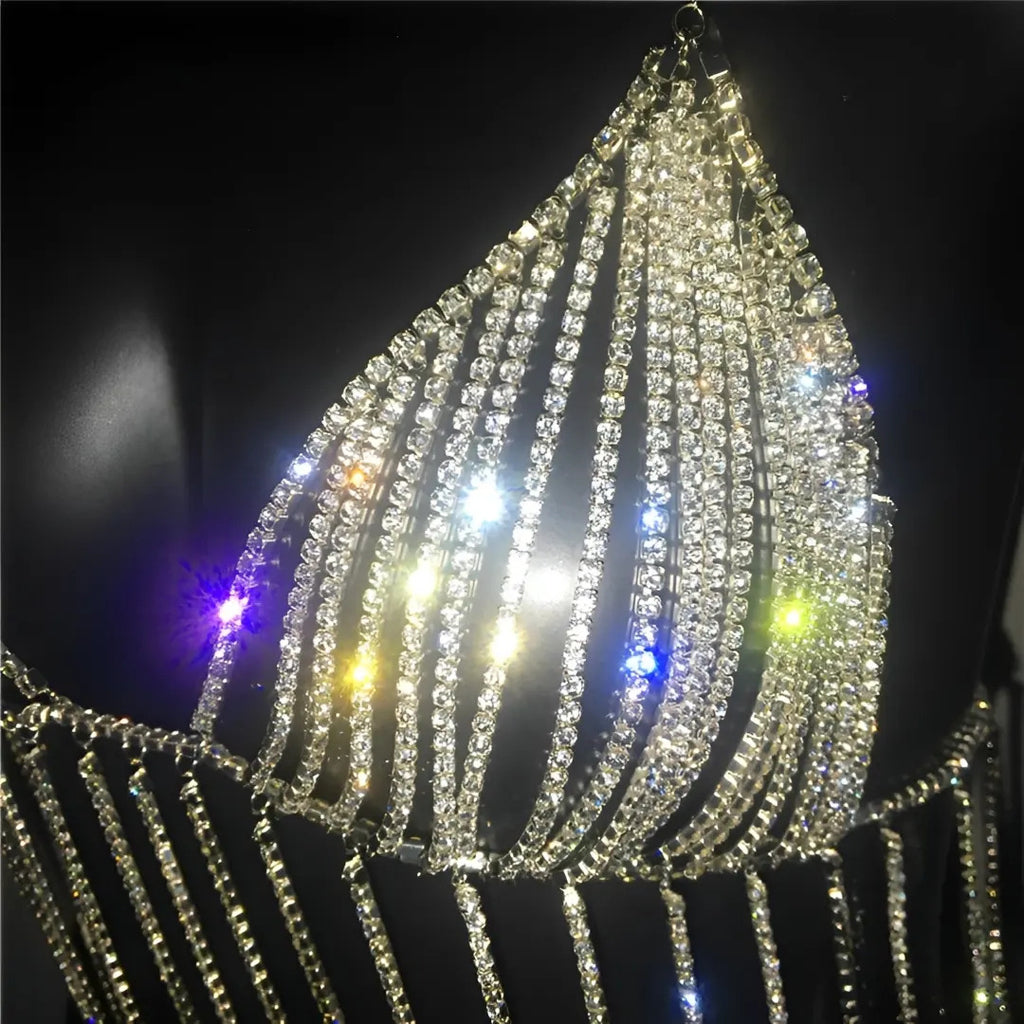 Conjunto Luxo com detalhes em strass