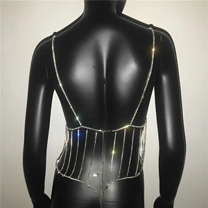 Conjunto Luxo com detalhes em strass