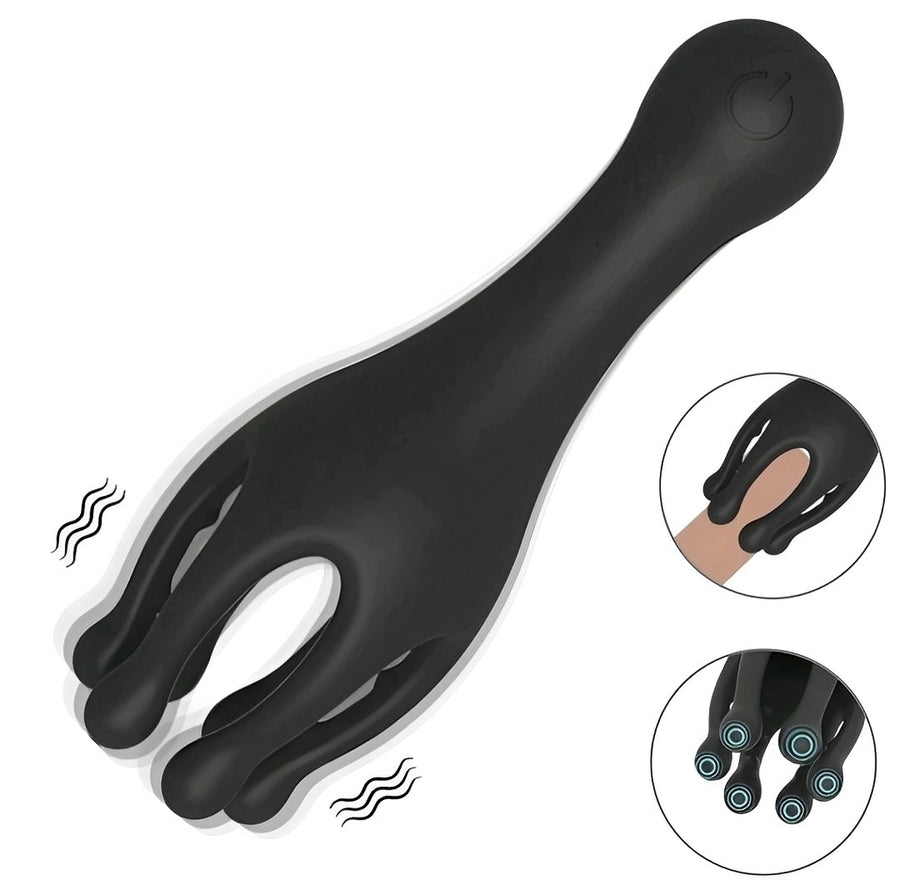 Vibrador masculino e estimulador de glândulas 