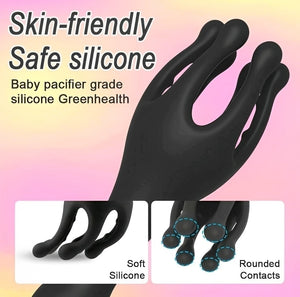 Vibrador masculino e estimulador de glândulas 