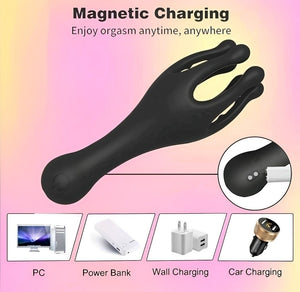 Vibrador masculino e estimulador de glândulas 