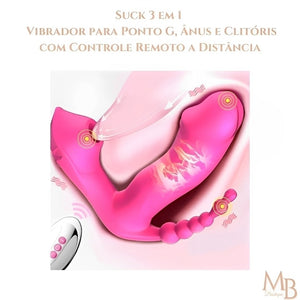 Suck 3 em 1 - com controle remoto