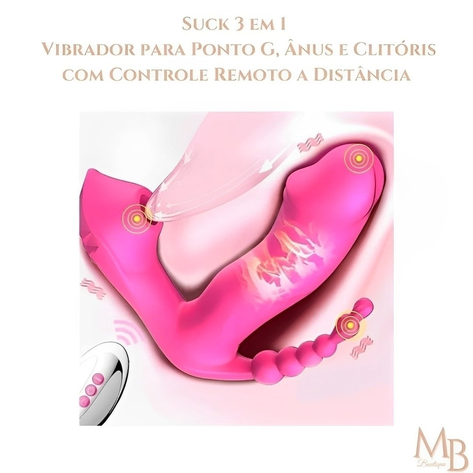 Suck 3 em 1 - com controle remoto