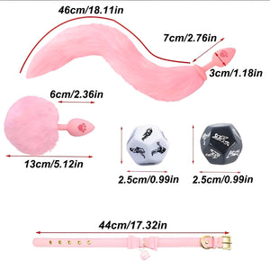 Kit Rosa Encantado - 5 Peças para Momentos Lúdicos e Estilo Romântico