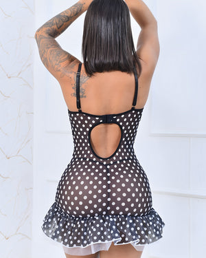 Camisola Isadora – Delicadeza retrô com charme
