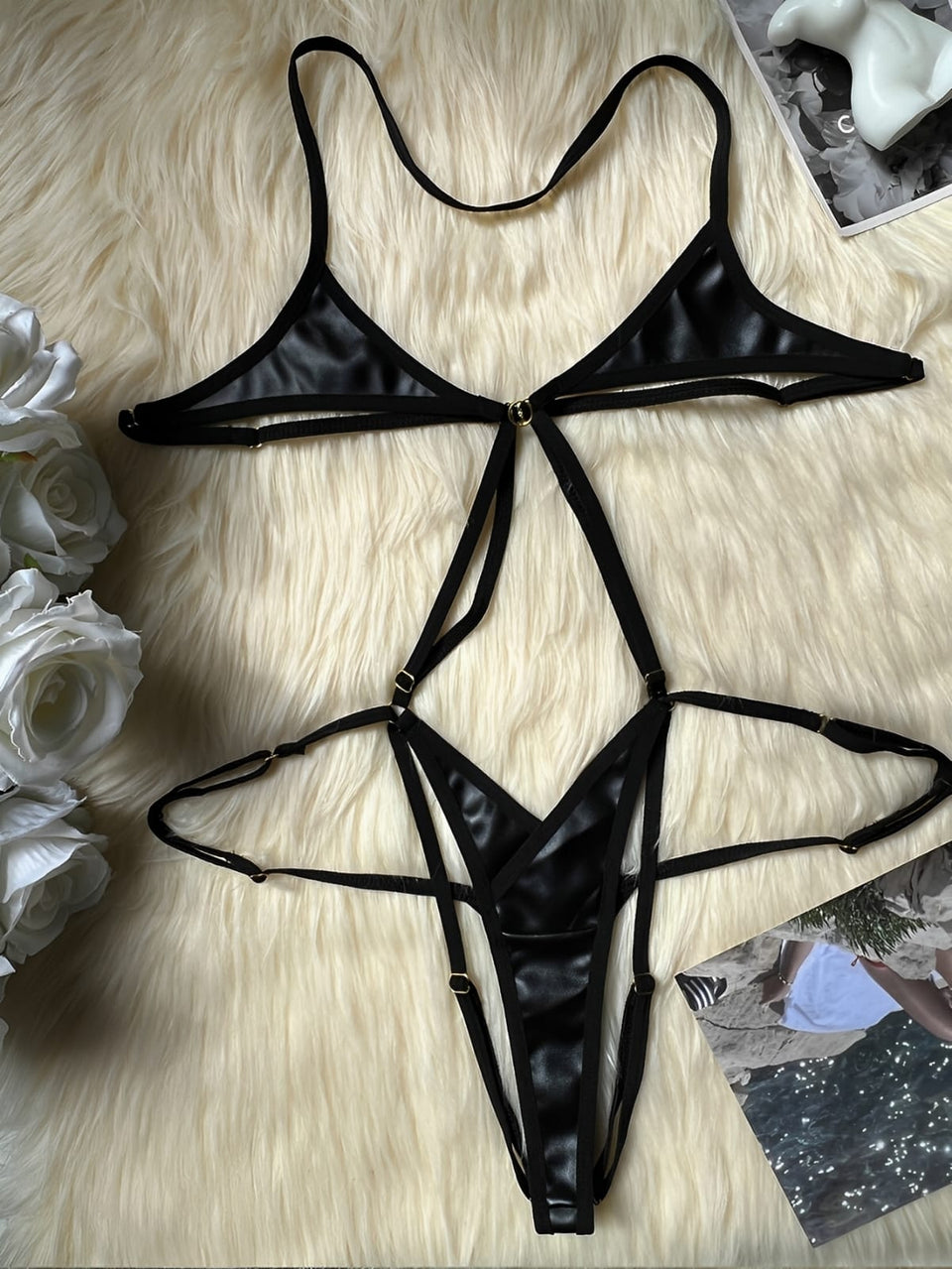 Lingerie com regulagem (não acompanha gargantilha)