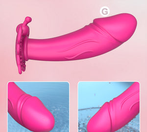 Kit Sedução na Estrada – Calcinha Borboleta + Vibrador Borboleta Vestível