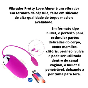 Kit Noite Selvagem na Varanda – Conjunto Transparente + Vibrador Bluetooth com Controle Remoto