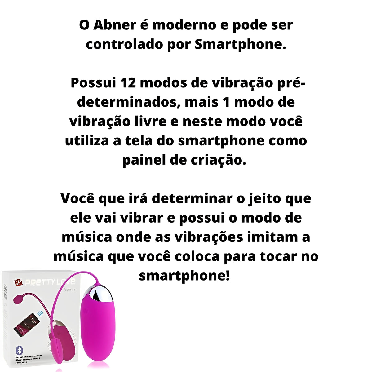 Kit Noite Selvagem na Varanda – Conjunto Transparente + Vibrador Bluetooth com Controle Remoto
