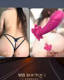 Kit Sedução na Estrada – Calcinha Borboleta + Vibrador Borboleta Vestível