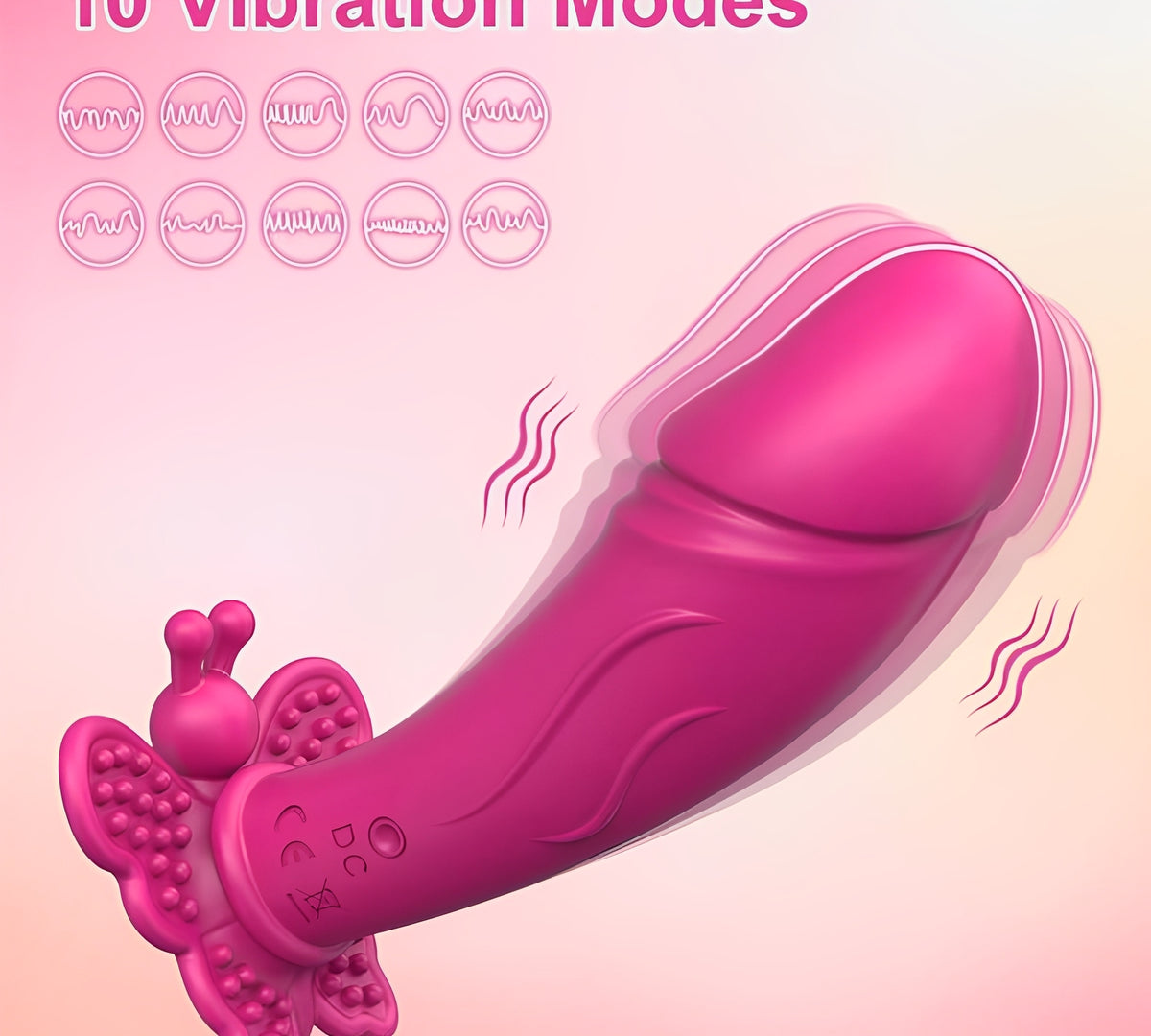 Kit Sedução na Estrada – Calcinha Borboleta + Vibrador Borboleta Vestível