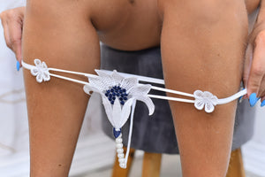 Calcinha com pérolas