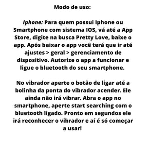 Kit Noite Selvagem na Varanda – Conjunto Transparente + Vibrador Bluetooth com Controle Remoto