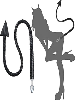 Kit Cena Proibida – Body Dominatrix + Chicote com Plug