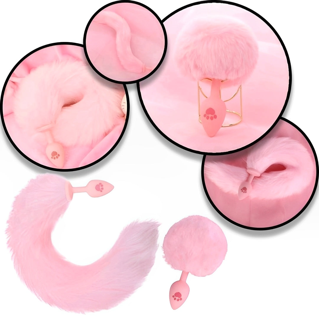 Kit Rosa Encantado - 5 Peças para Momentos Lúdicos e Estilo Romântico