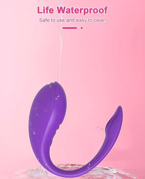 Vibrador com controle por APP (celular) com 9 níveis de vibração
