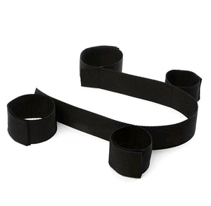 Restrição BDSM – Faixa de Contenção Ajustável para Pulsos e Tornozelos