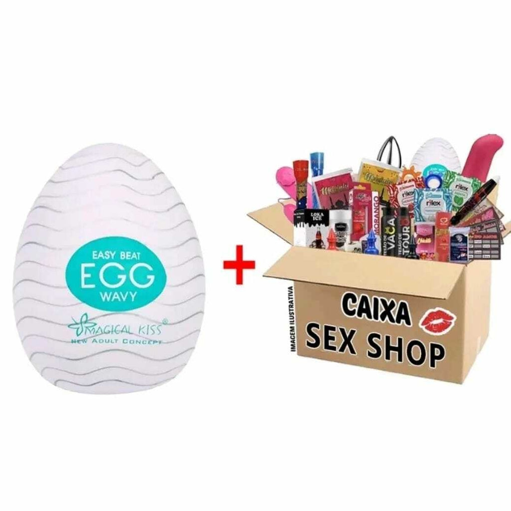 Caixa com 18 produtos
